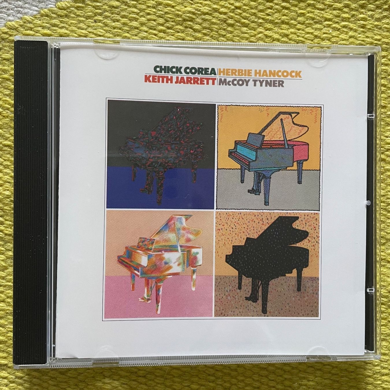 CDs: CHICK COREA, HERBIE HANCOCK, KEITH JARRETT, McCOY TYNER 1976 – Gebraucht aus Rorschacherberg von