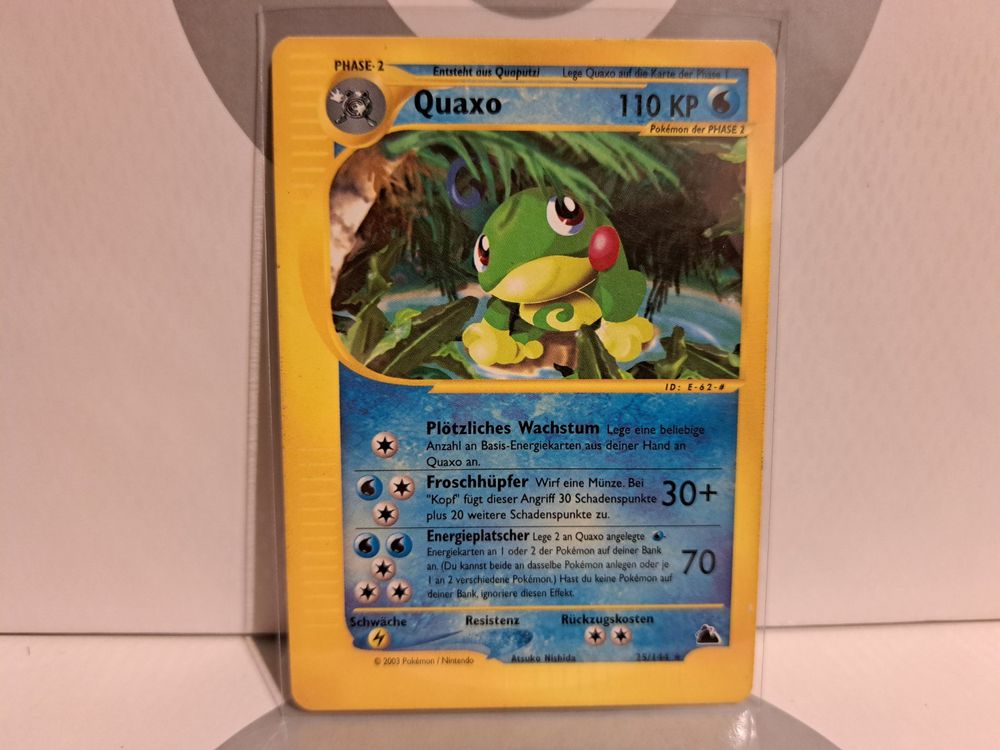 QUAXO SKYRIDGE POKEMON KARTE 2003 (Gebraucht) in Uerzlikon für CHF 2.9 ...