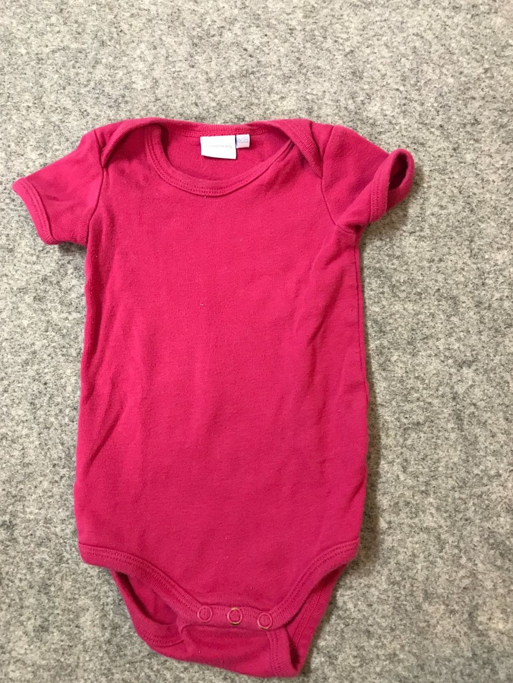 Biancheria intima: Body Gr. 62/68 rosa Mädchen Kurzarm Baumwolle – Usato da Guntershausen venduto da Gloominati