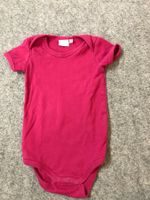 Body Gr. 62/68 rosa Mädchen Kurzarm Baumwolle