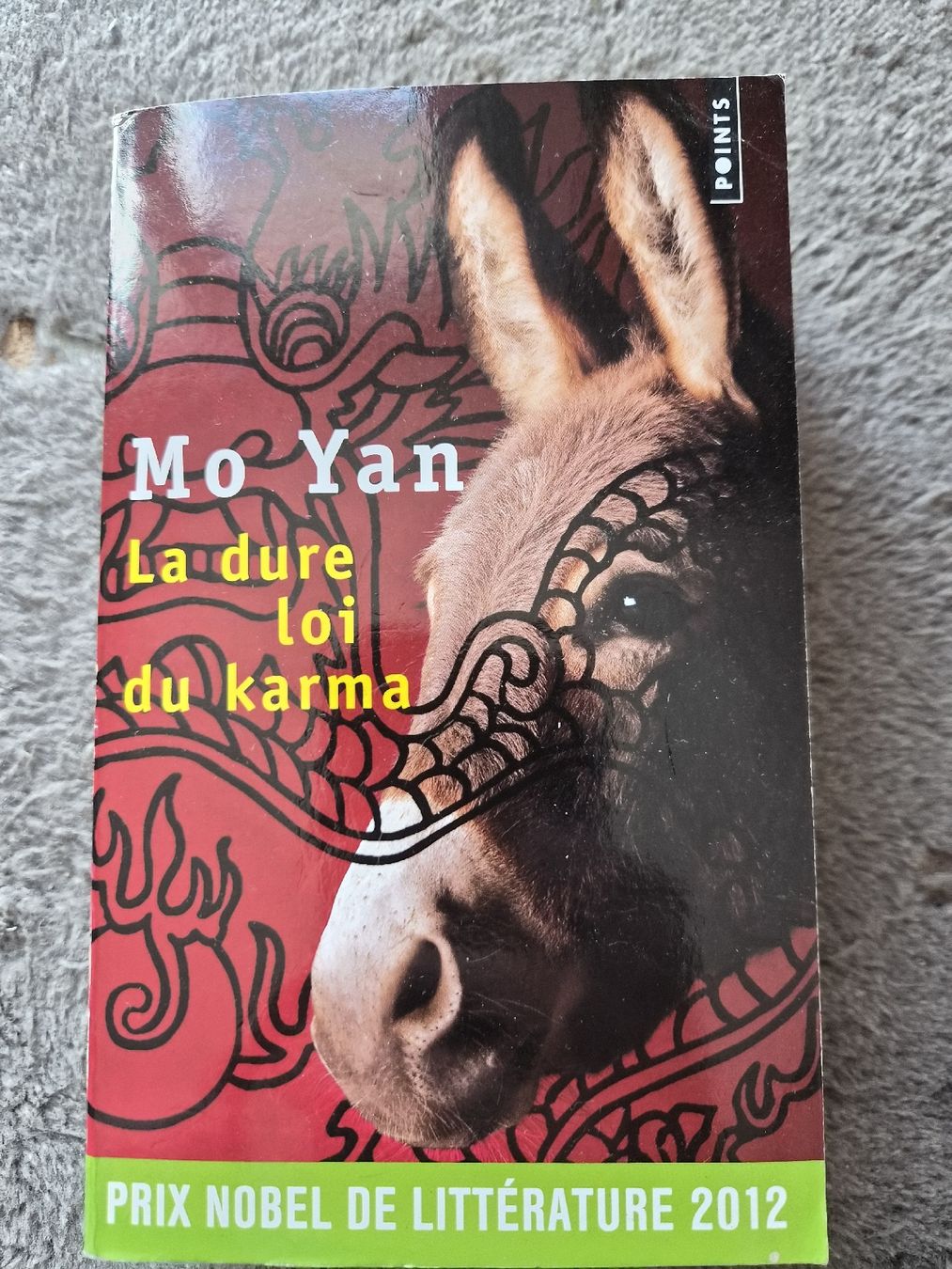 Livres: Mo Yan - La dure loi du karma, édition Points – D'occasion à La Joux FR par car_ck96