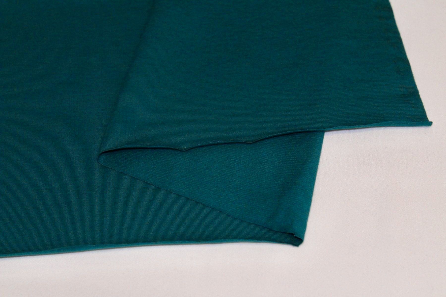 Tessuti: Stoff Baumwolljersey uni petrol – Nuovo (secondo la descrizione) da Obfelden venduto da solomon111 1
