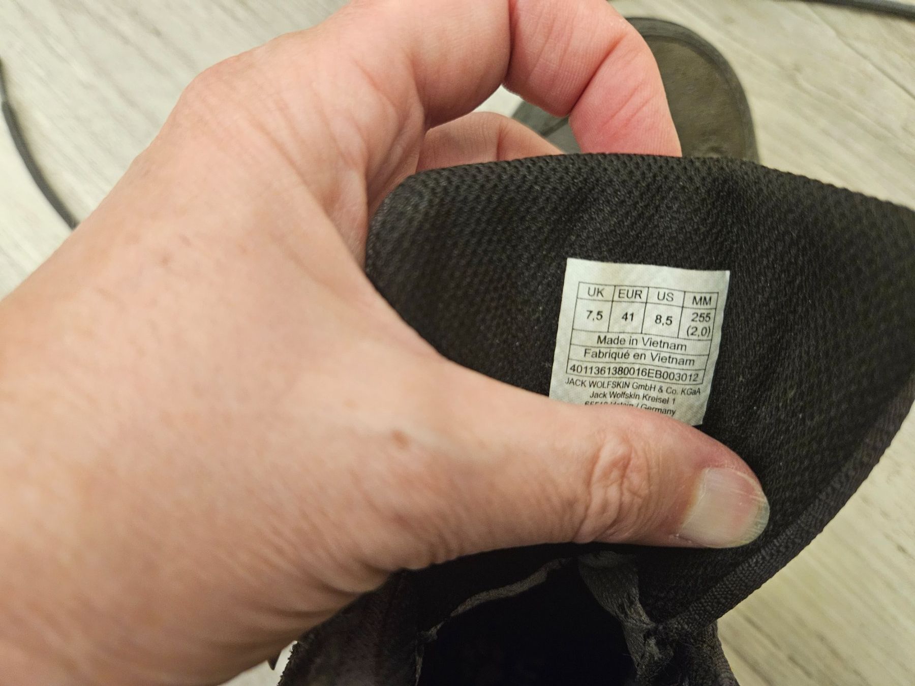 Jack Wolfskin Herrenschuhe: Wanderschuhe Jack Wolfskin Grösse 41 guter Zustand – Gebraucht aus Embrach von Lilly2021 2