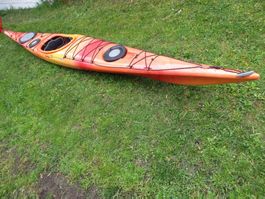Seekajak Wilderness Tempest 165  PE 503x55cm 25kg mit Skeg