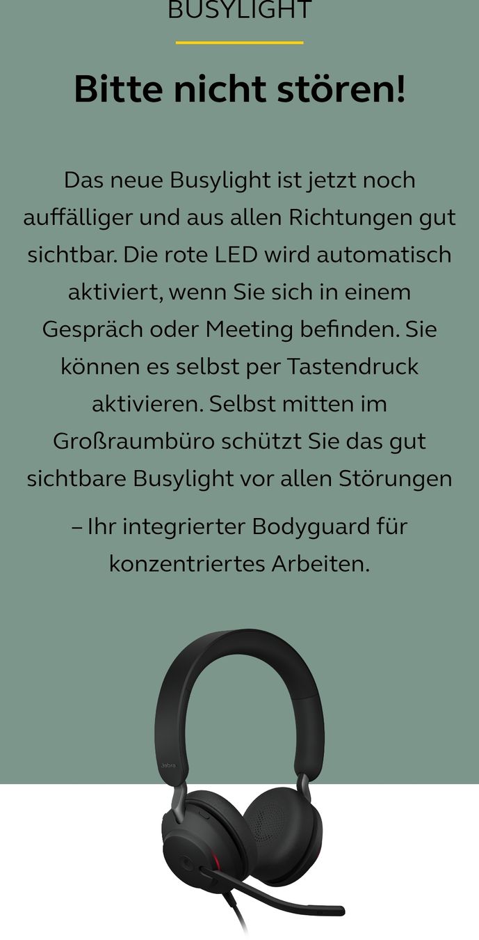 Jabra Kopfhörer: Jabra Evolve 2 40 SE Headset – Neu und originalverpackt aus Wettingen von Diphtong 3