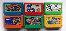Rockman 1-6 (Megaman) Sammlung 👉 mit Konsole ☠️ Famicom JPN
