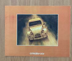 Citroën 2CV, Prospekt, Top Zustand, Vintage Rarität!