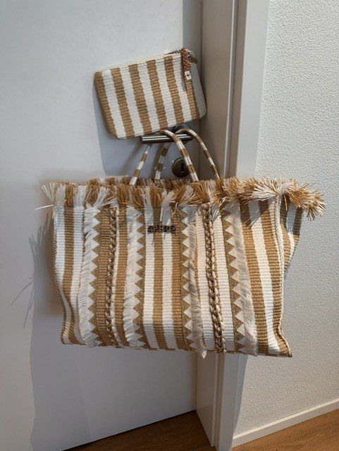 Borse da donna: Badetasche - beige gold - fast neu – Usato da Interlaken venduto da joe-luzern 3