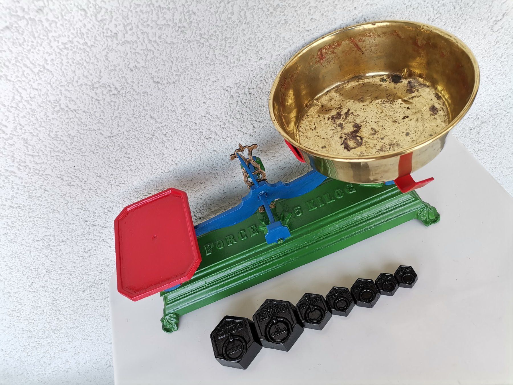 Waagen und Gewichte: Dekorative Waage Force Roberval 5 kg – Gebraucht aus Dietikon von Tucumano1981 1