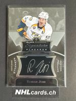 Roman Josi NHL Signature Placards Auto Card