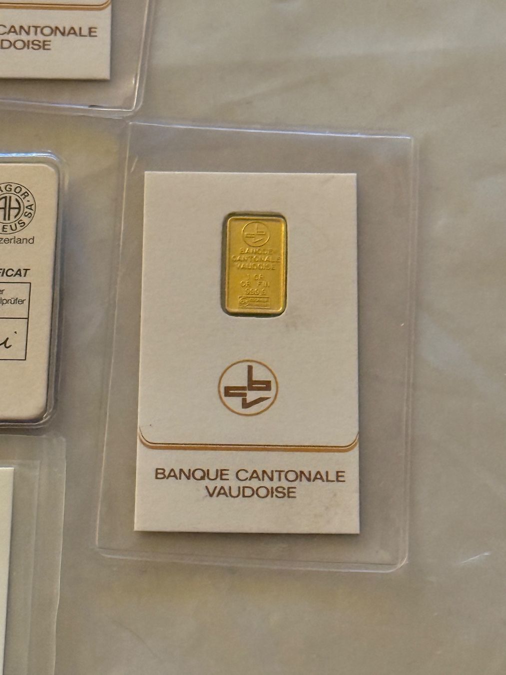 Metalli preziosi: Goldbarren Sammlung  Total 37 g – Usato da Wallisellen venduto da SWISS_SILVER1 2