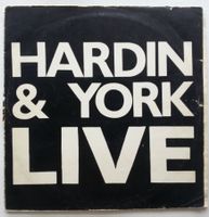LP Vinyl: HARDIN & YORK LIVE, Privataufnahme, um 1980