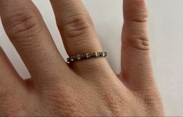 Swarovski Elegant Gold Ring with Stones