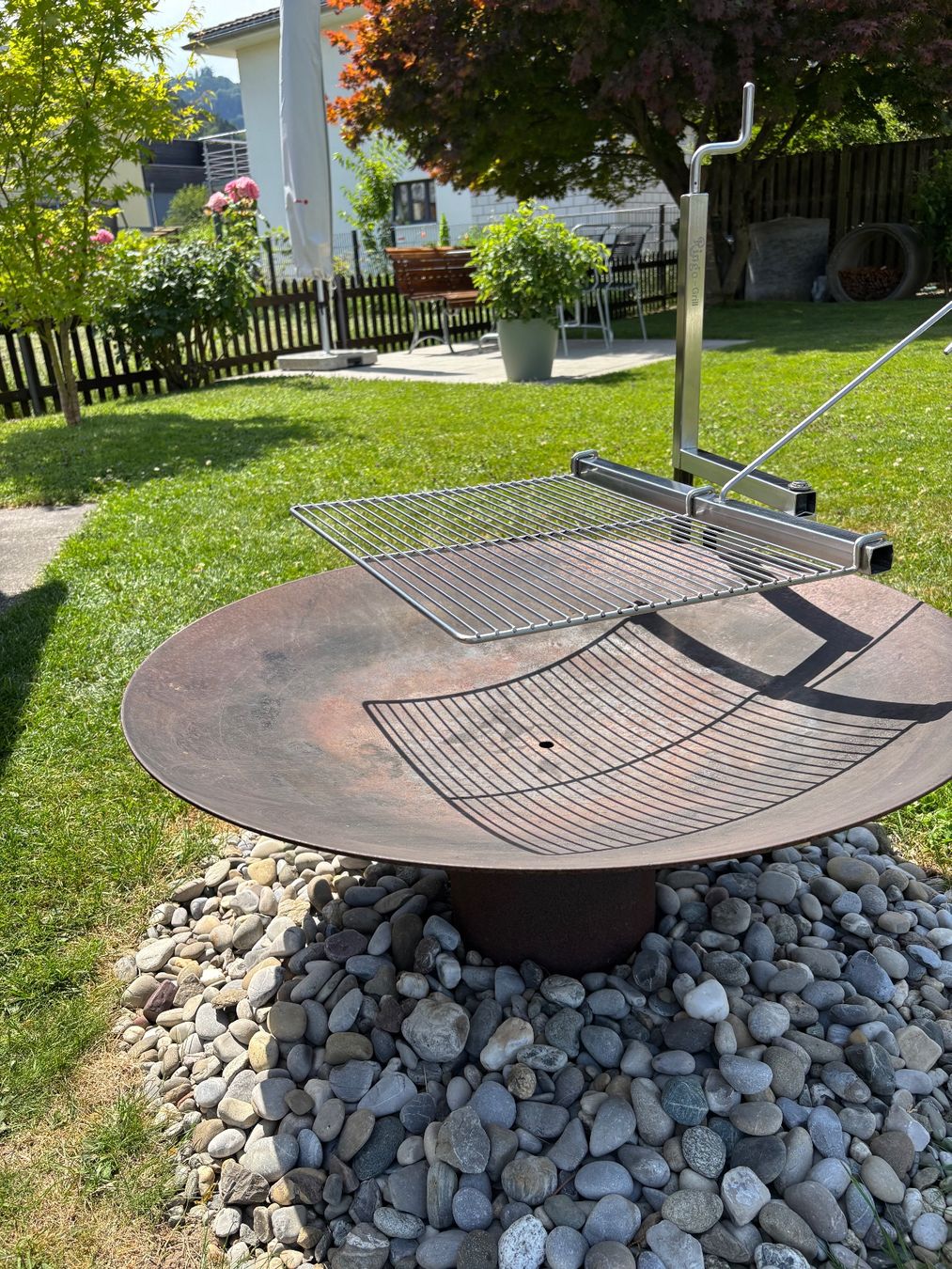 Feuerschale: Feuerschale - massives Rostmetall – Gebraucht aus Berneck von Adviser 5