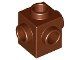 Lego Giocattoli: Lego Reddish Brown Brick, Modified 1 x 1 12 Stück – Nuovo (secondo la descrizione) da Weingarten-Kalthäusern venduto da McGmavlo
