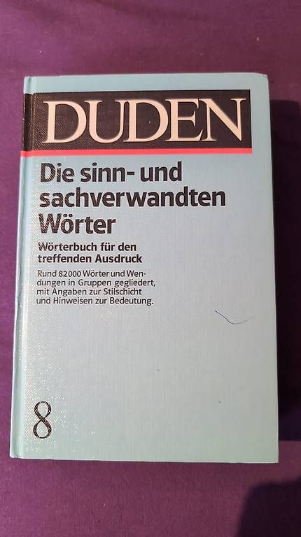 Livres: Duden Nr. 8 – D'occasion à Birmenstorf AG par R_C_B