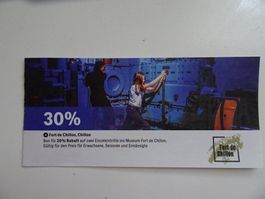 30% Rabatt Museum Fort de Chillon