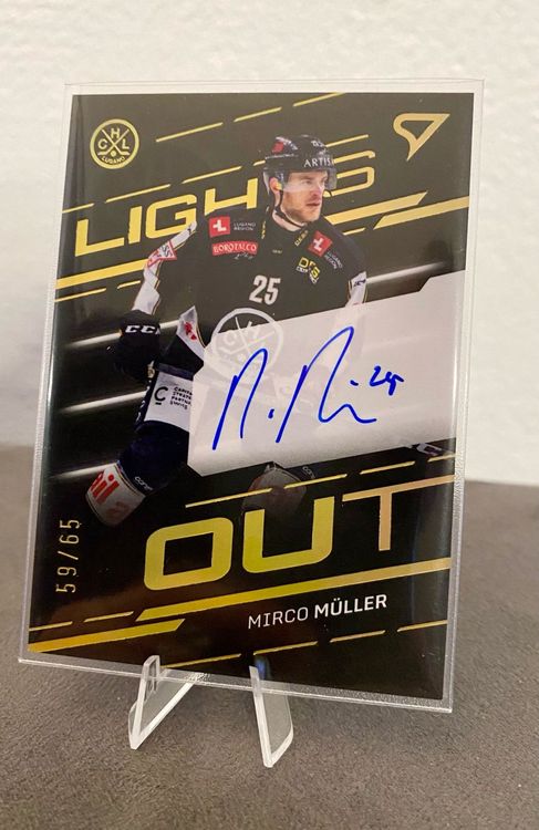 Sportzoo Carte collezionabili: Sportzoo Mirco Müller 59/65 Auto / Thürkauf / Carr HC Lugano – Nuovo (secondo la descrizione) da Wagen venduto da marvel85 1