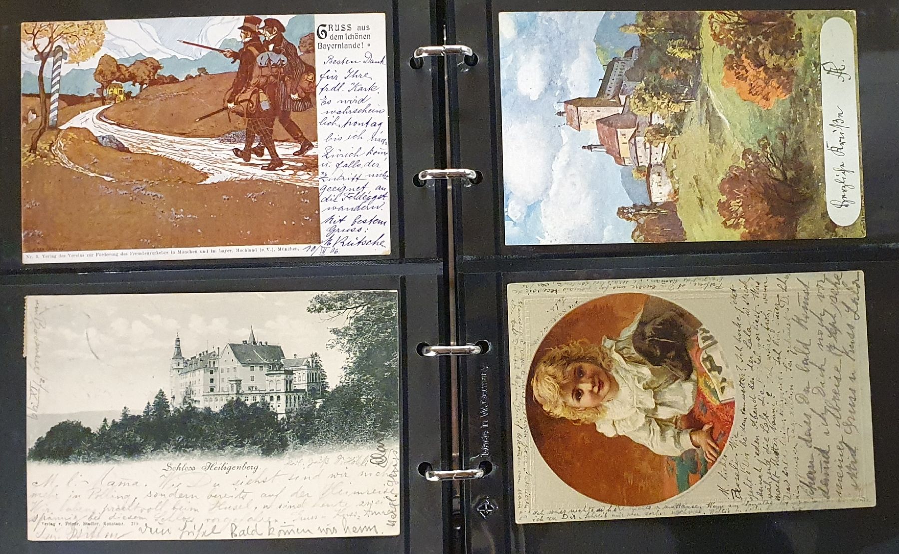 Cartoline postali: Album mit alten Ansichtskarten Deutschland – Usato da Kreuzlingen venduto da Rschweiz1 6