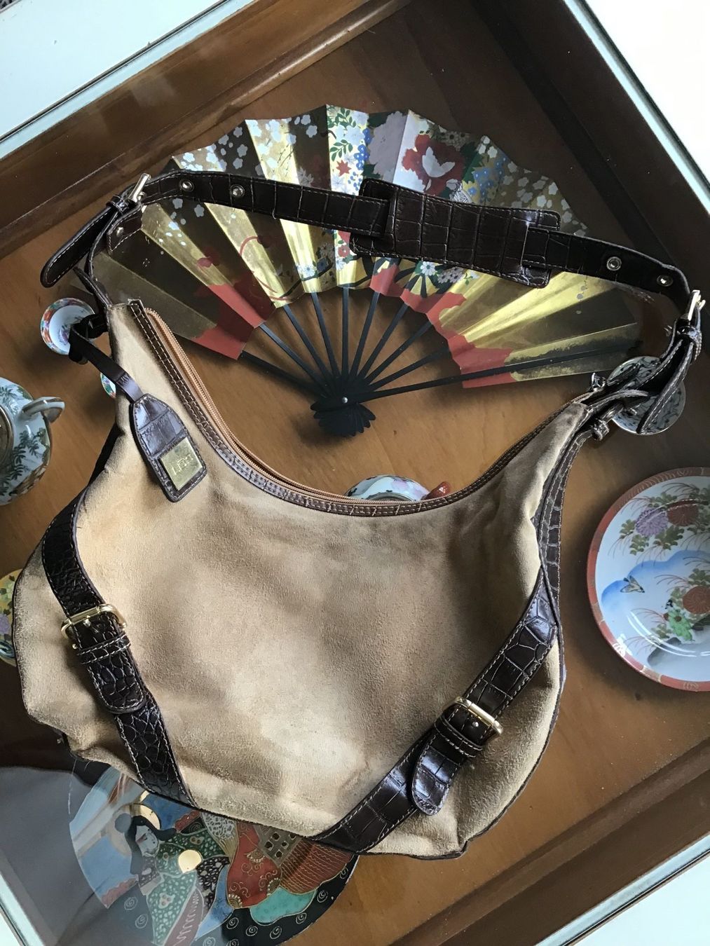 Taschen für Damen: Handtasche Schultertasche von LDA – Gebraucht aus Besazio von BagCycle 1