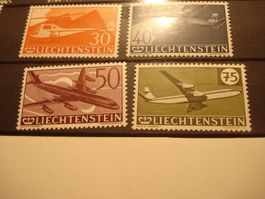 Liechtenstein Satz Flugpostmarken alt, *