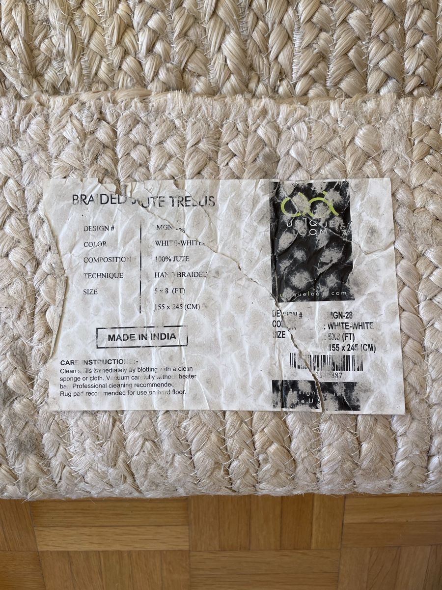 Tapis: Braided Jute Tellis Collection – D'occasion à Basel par nik_78fb 1