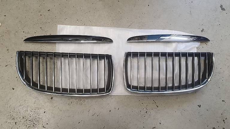 BMW Tutti pezzi di ricambio auto: BMW E90 E91 Nieren Kühlergrill Vfl Vorfacelift Original – Usato da Basel venduto da ser_q9qm