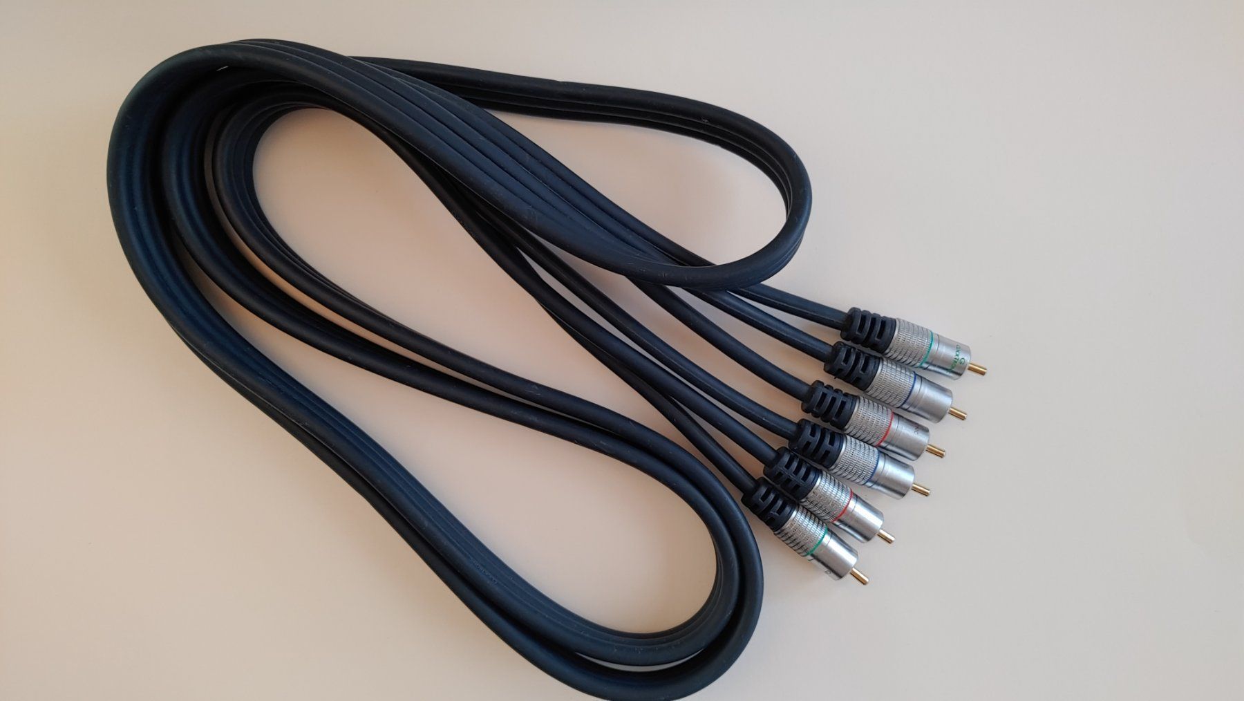 Cavi: CLICKTRONIC YUV-Komponentenkabel  (2m Blau) – Usato da Böbikon venduto da byYuri 1
