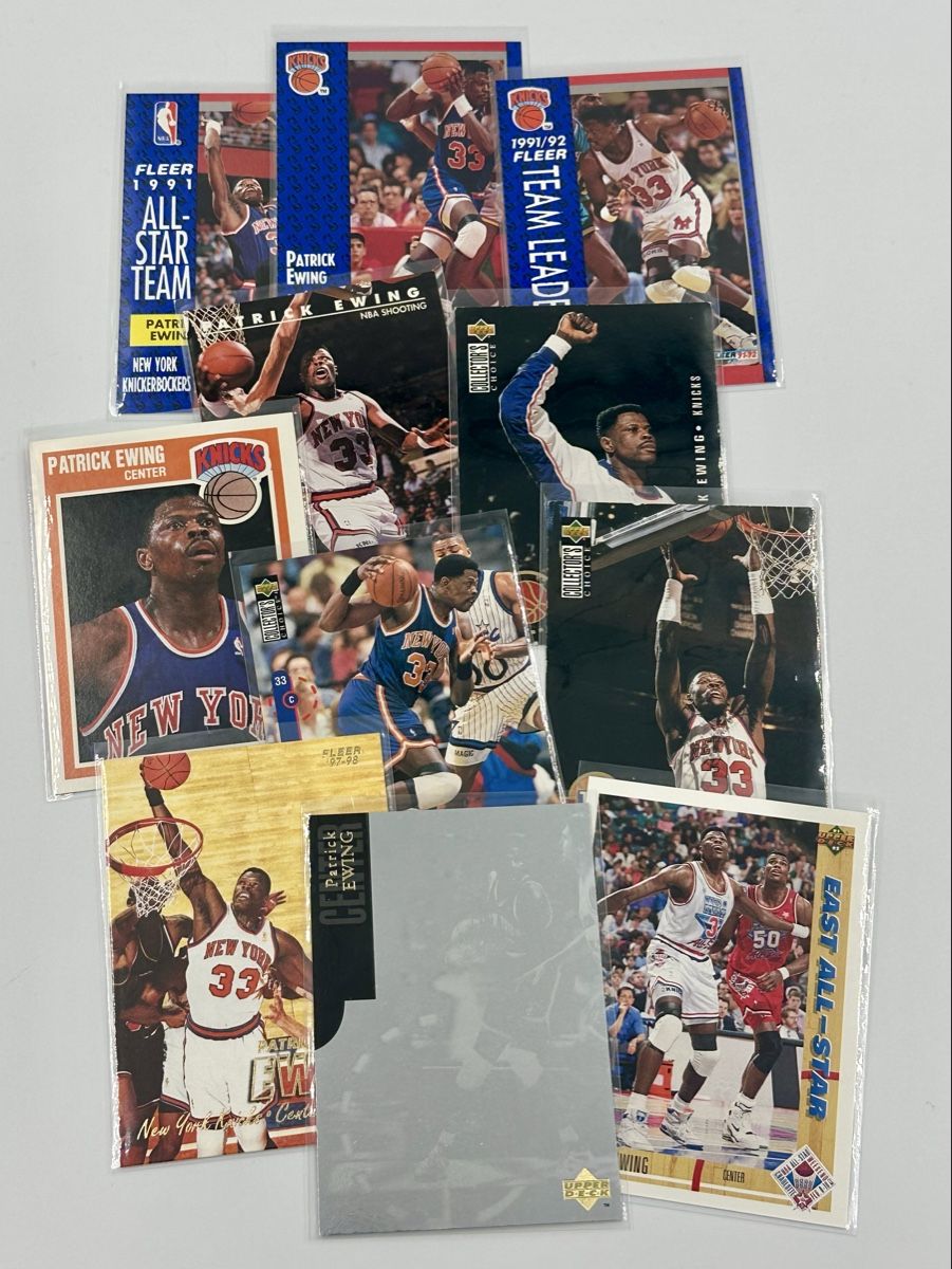 Nba Sammelbilder & Trading cards: Patrick Ewing Sammlung 11x NBA Trading Card – Gebraucht aus Lyss von Swissmantis
