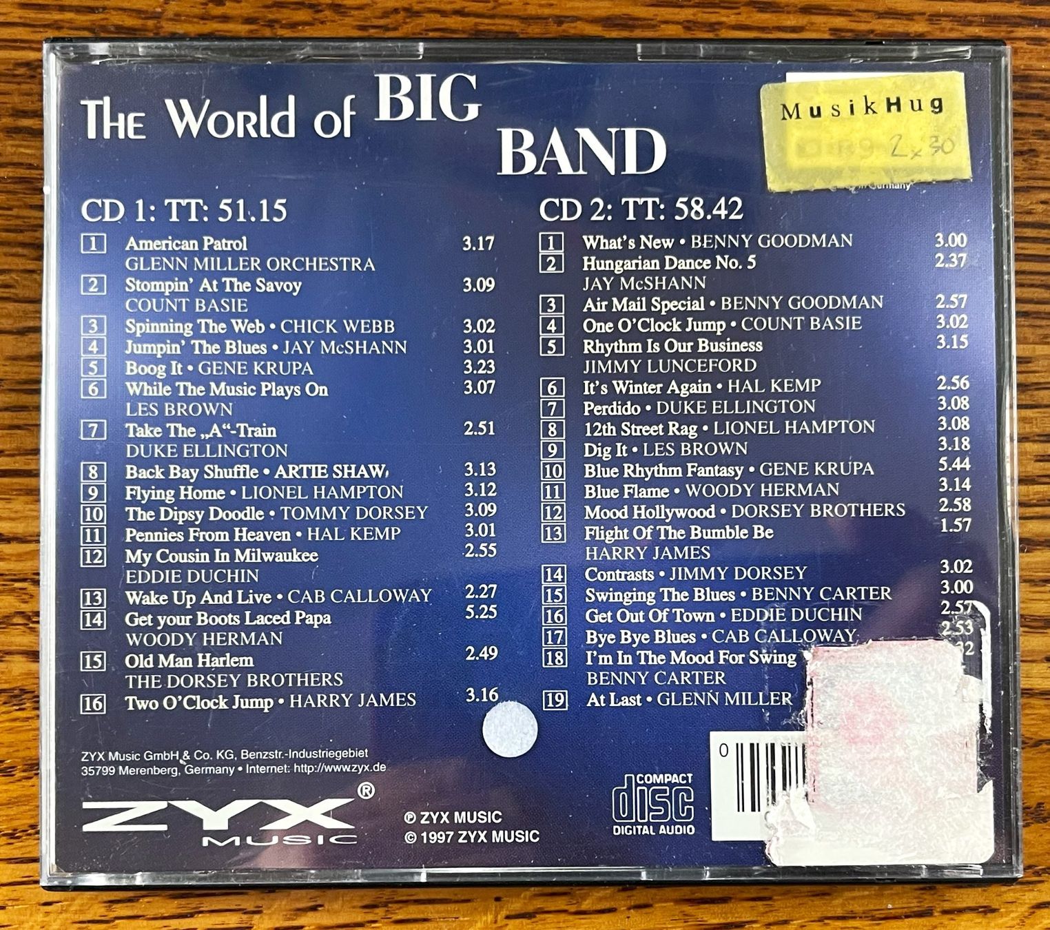 CDs: THE WORLD OF BIG BAND CD – Gebraucht aus Oftringen von Vucki 1