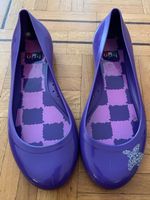 Jolie ballerines violette en plastique - 38