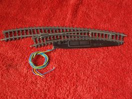 Bogenweiche K  Lings von Märklin spur H0 getestet  .