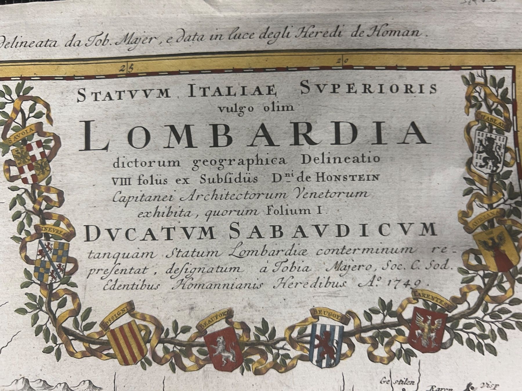 Cartine & Atlanti: CARTE GÉOGRAPHIQUE DE LA SAVOIE DATÉE 1749 – Usato da Genève venduto da Qanil77 2