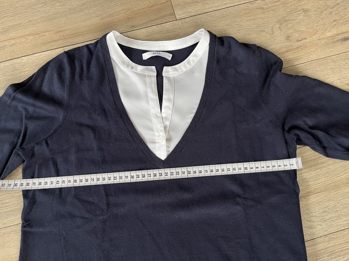 Brax Pulls & Sweat-shirts: Brax Blusenpullover dunkelblau – Neuf (Voir description) à Kerns par osco01 5