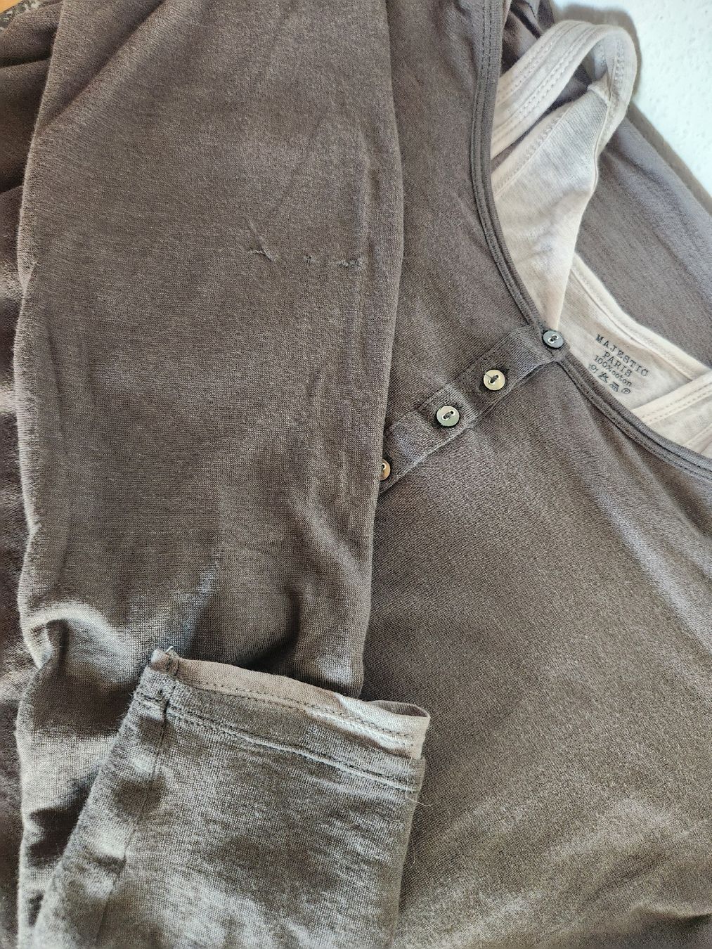 Pullover & Sweatshirts: Majestic Paris 3 pulls superposés T.1 – Gebraucht aus Lausanne von man_rw9q 6