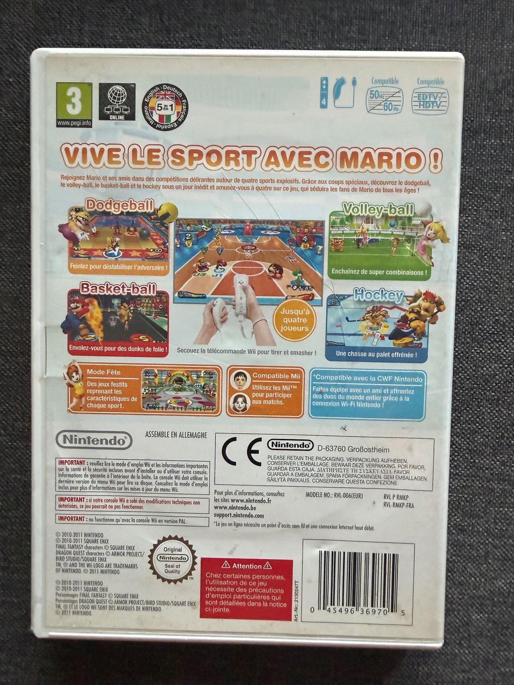 Nintendo Giochi: Mario Sports Mix Wii – Usato da Carouge GE venduto da Pierre_C 1
