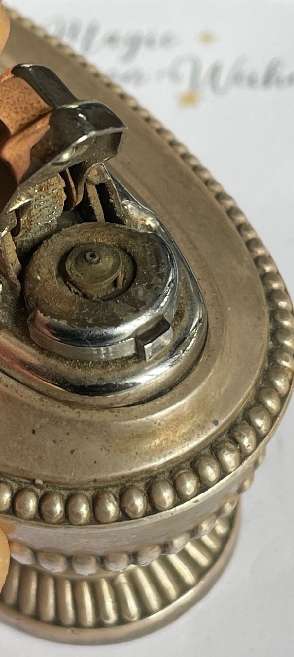 Ronson Accendini: Tischfeuerzeug Ronson versilbert Vintage – Usato da Volketswil venduto da rubin74 4