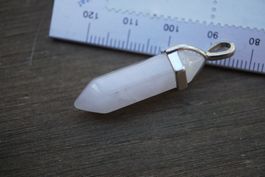 Bergkristall  Anhänger Spitze    ab 1.-  Auktion