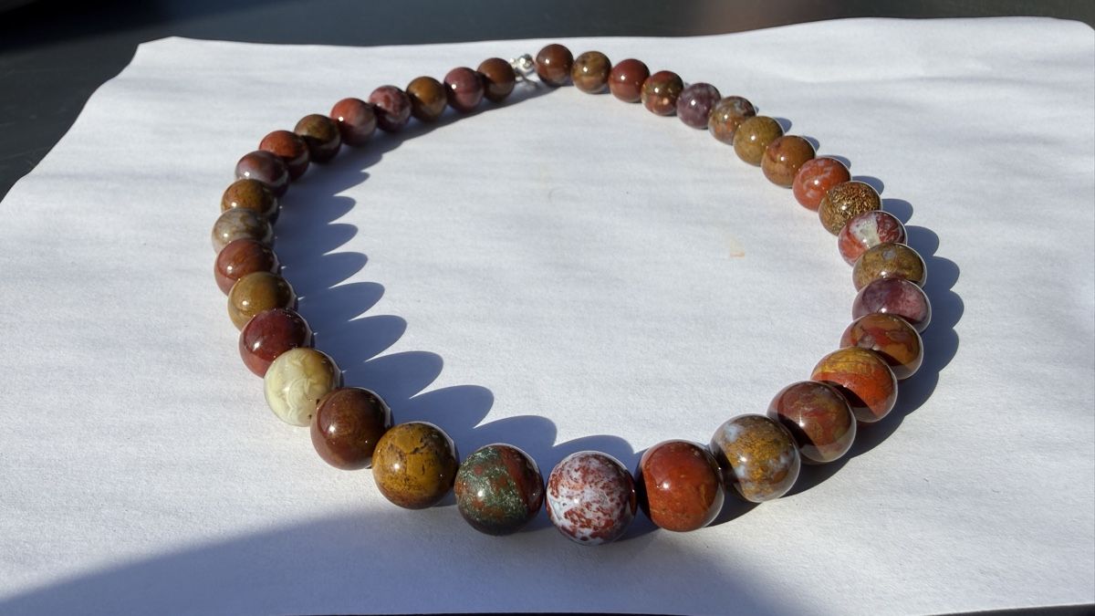 Catenine: Indonesischer Achat-Halskette, 46 cm – Nuovo e nell'imballaggio originale da Ebikon venduto da elischka 1