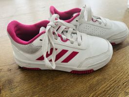 Adidas Mädchen Turnschuhe, Grösse 36, Weiss/Pink, Top!