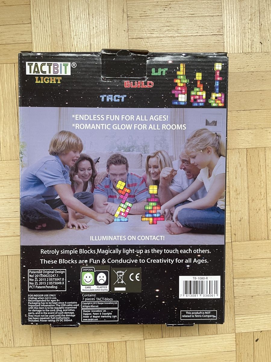 Tutte le decorazioni: Tetris Lampe (Deko) – Nuovo e nell'imballaggio originale da Eich venduto da AllesKaeufer 1