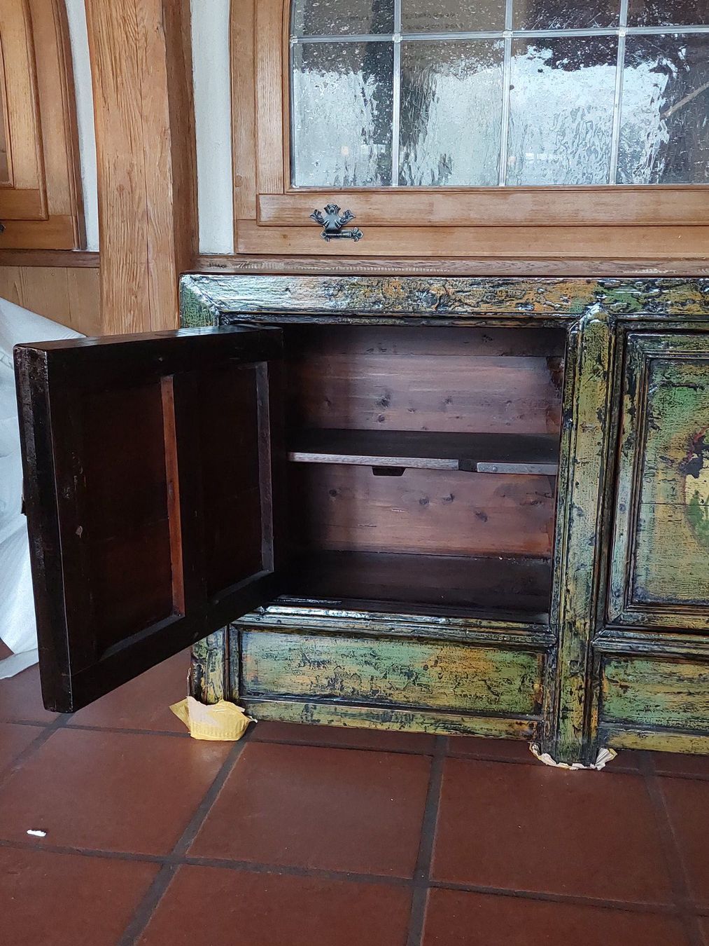 Cassettiere: Sideboard Vintage grün Malereien – Nuovo (secondo la descrizione) da Cham venduto da mjg1901 1