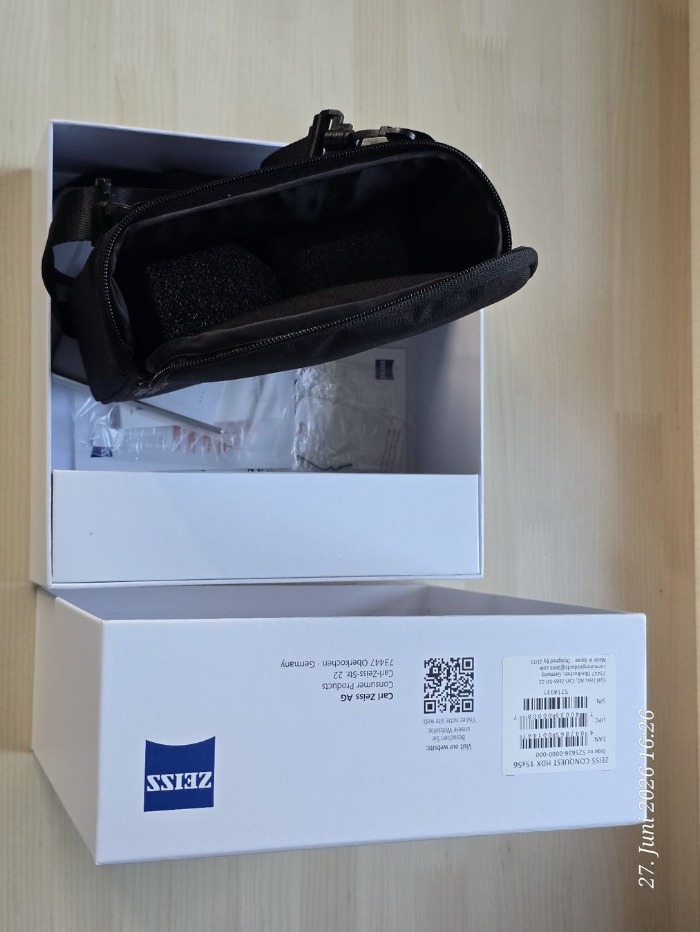 Zeiss Jumelles: Zeiss Conquest HDX 15x56 – Neuf avec emballage d'origine à Fürigen par vwpassat4m 2