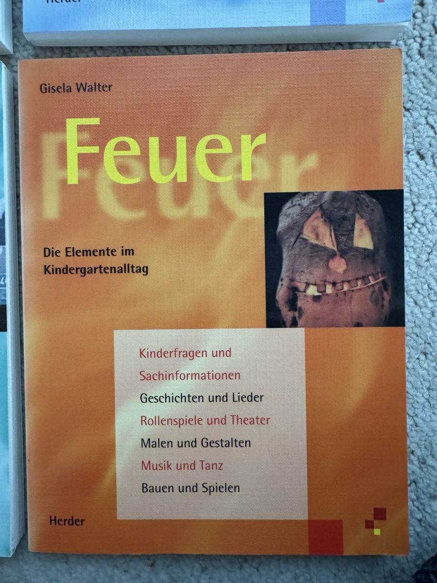 Libri: Gisela Walter: Elemente im Kindergarten - Buch "Erde" – Usato da Mörschwil venduto da car_k6yz 1