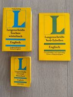 Taschenwörterbücher (gross & klein) & Verb-Tabelle Englisch