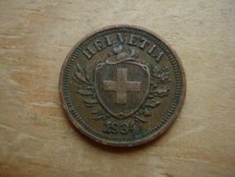 (W5) 1 Rappen 1934