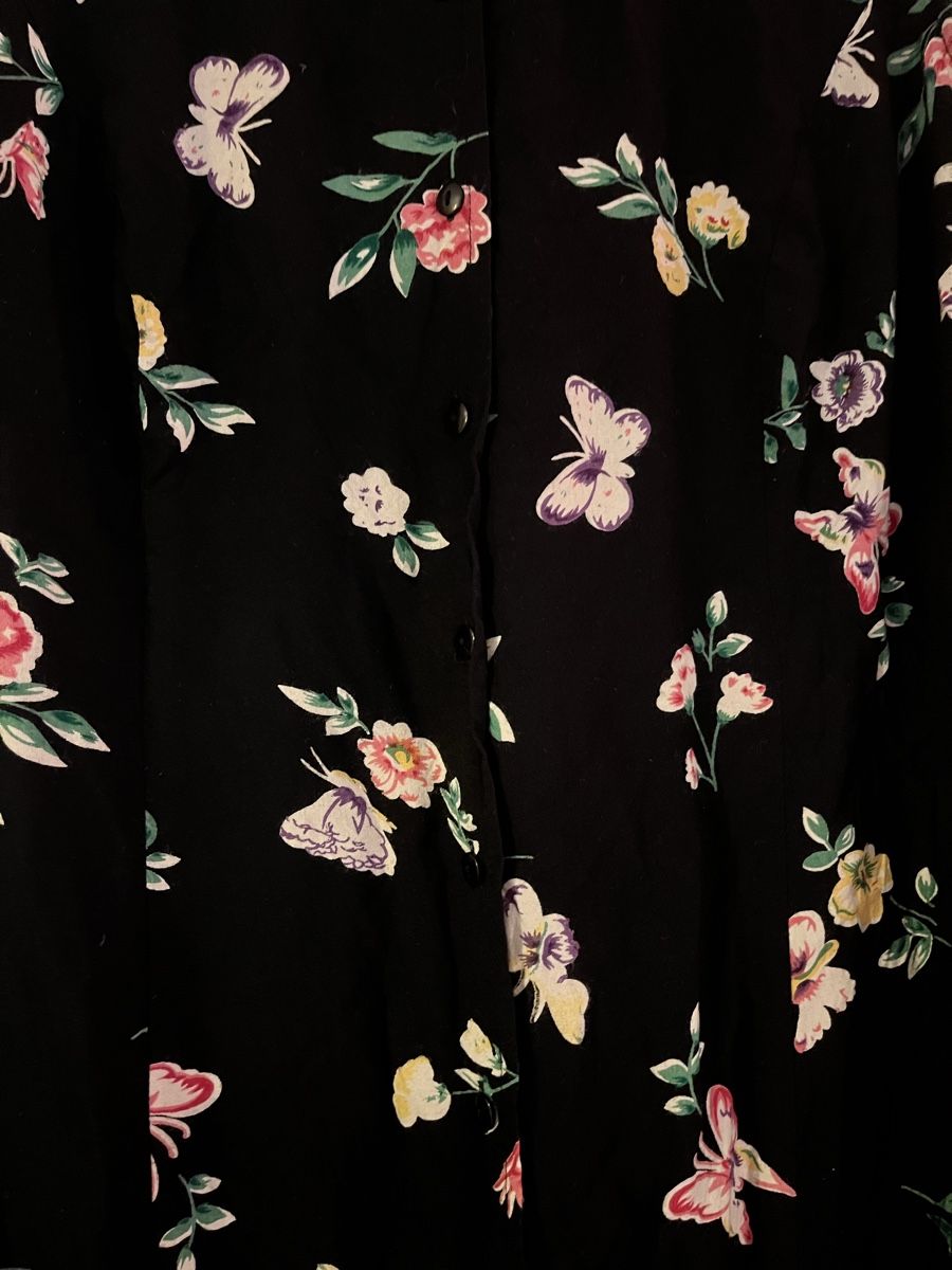 Vestiti: Vintage Sommerliches, geblümtes Kleid, – Usato da Zürich venduto da Closetbesties 1