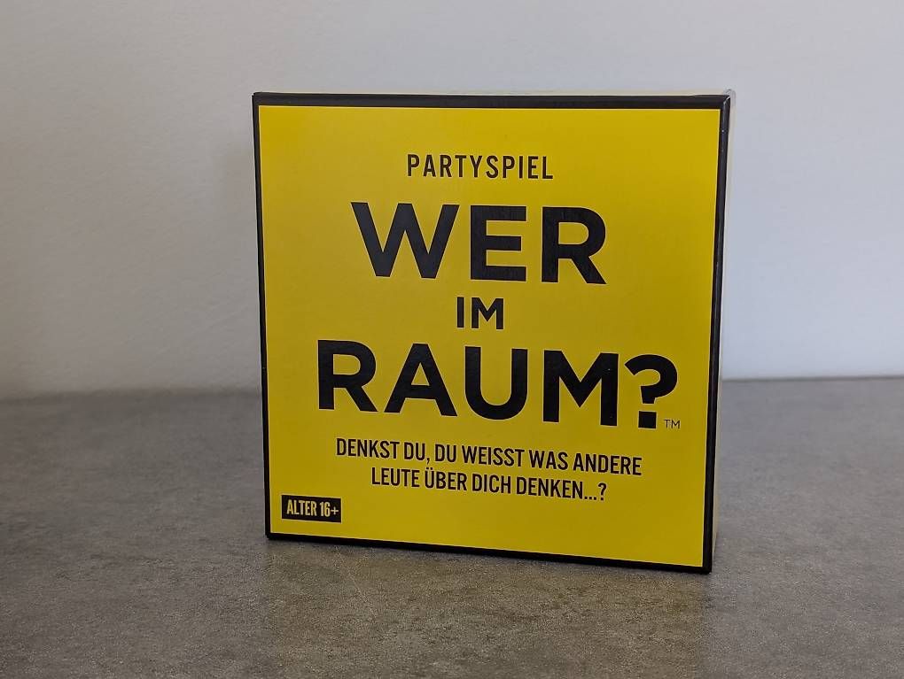 Spiele: Wer im Raum? Partyspiel – Gebraucht aus Sempach von Tornadoblaster