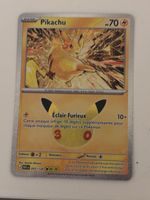 Carte Pokémon PIKACHU 30 30ans fr