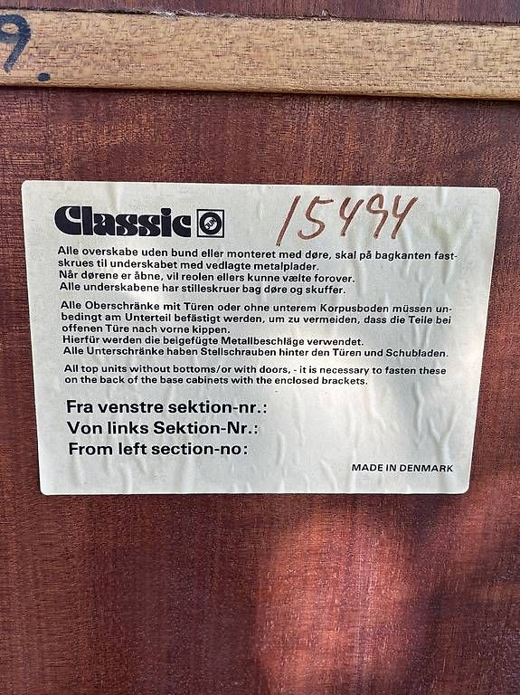 Scaffali: Bibliothèque Scandinave en Teck – Usato da Arnex-sur-Orbe venduto da Tutu1037 6
